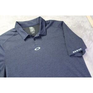 Oakley Golf Polo Blue Men's Size XL